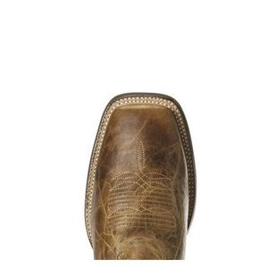 Men's Dusted Wheat Crossdraw Square Toe Boots